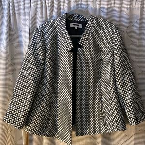Black and White blazer